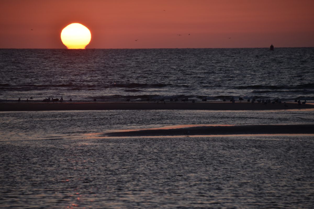 Zonsondergang Vlieland, Zon, Zonsondergang, vlieland